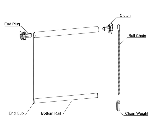 Bracket Free Roller